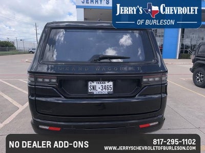 2023 Jeep Grand Wagoneer Series II Obsidian