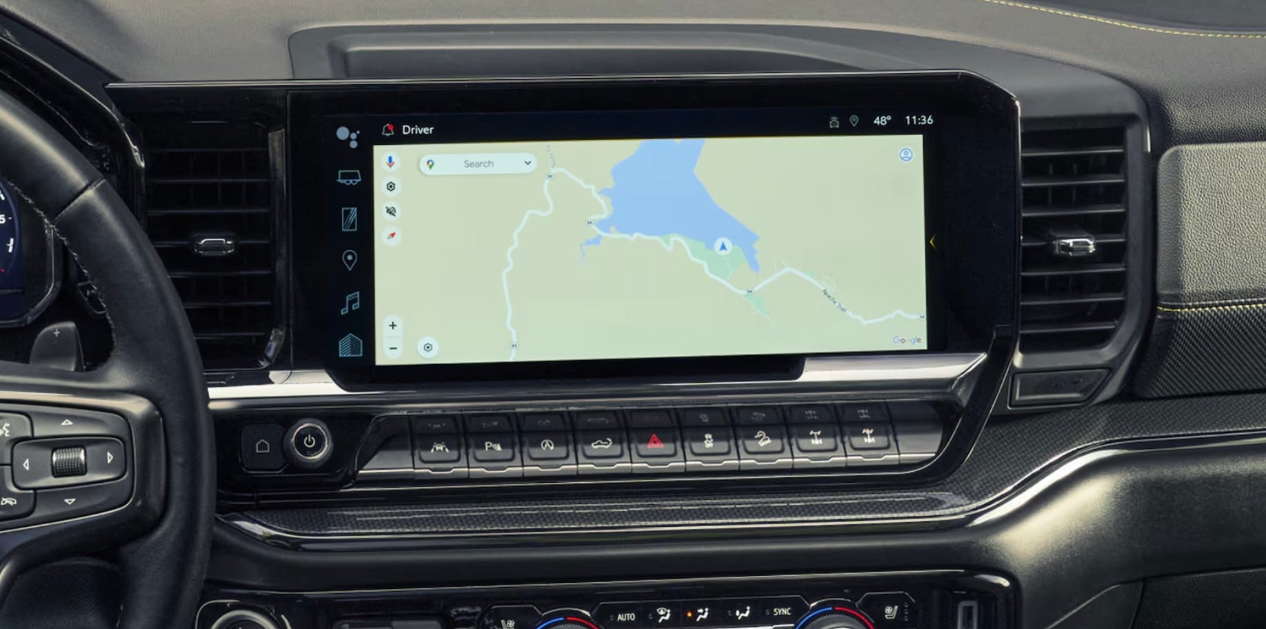 Interior of 2026 Chevy Silverado 1500 for sale near Fort Worth, TX