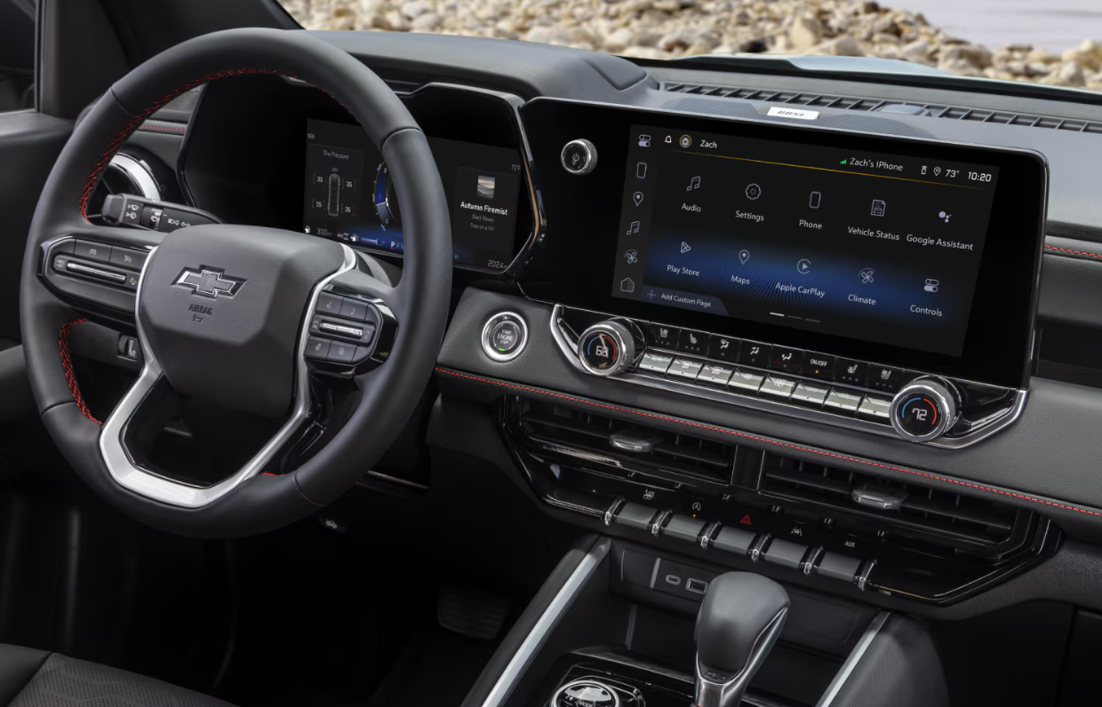 Dashboard of 2026 Chevy Colorado for Sale near Fort Worth, TX