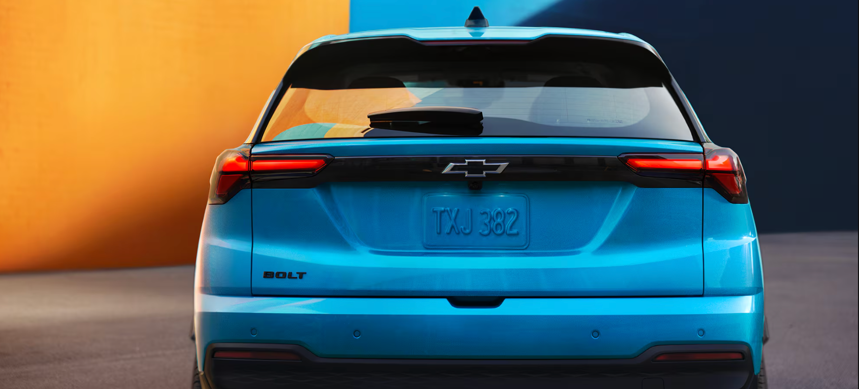 Bumper of blue 2027 Chevy Bolt - Burleson, TX