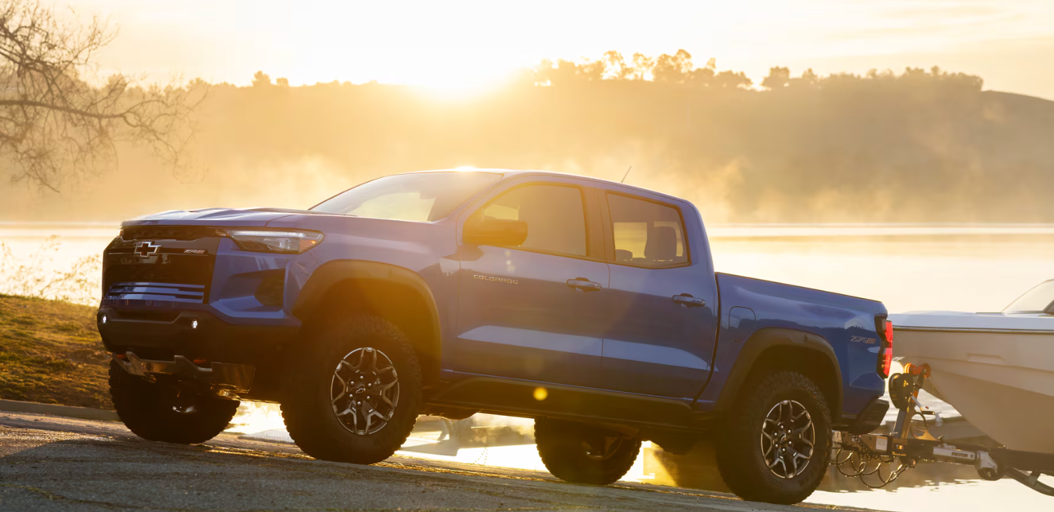 New blue 2026 Chevy Colorado for Sale near Fort Worth, TX