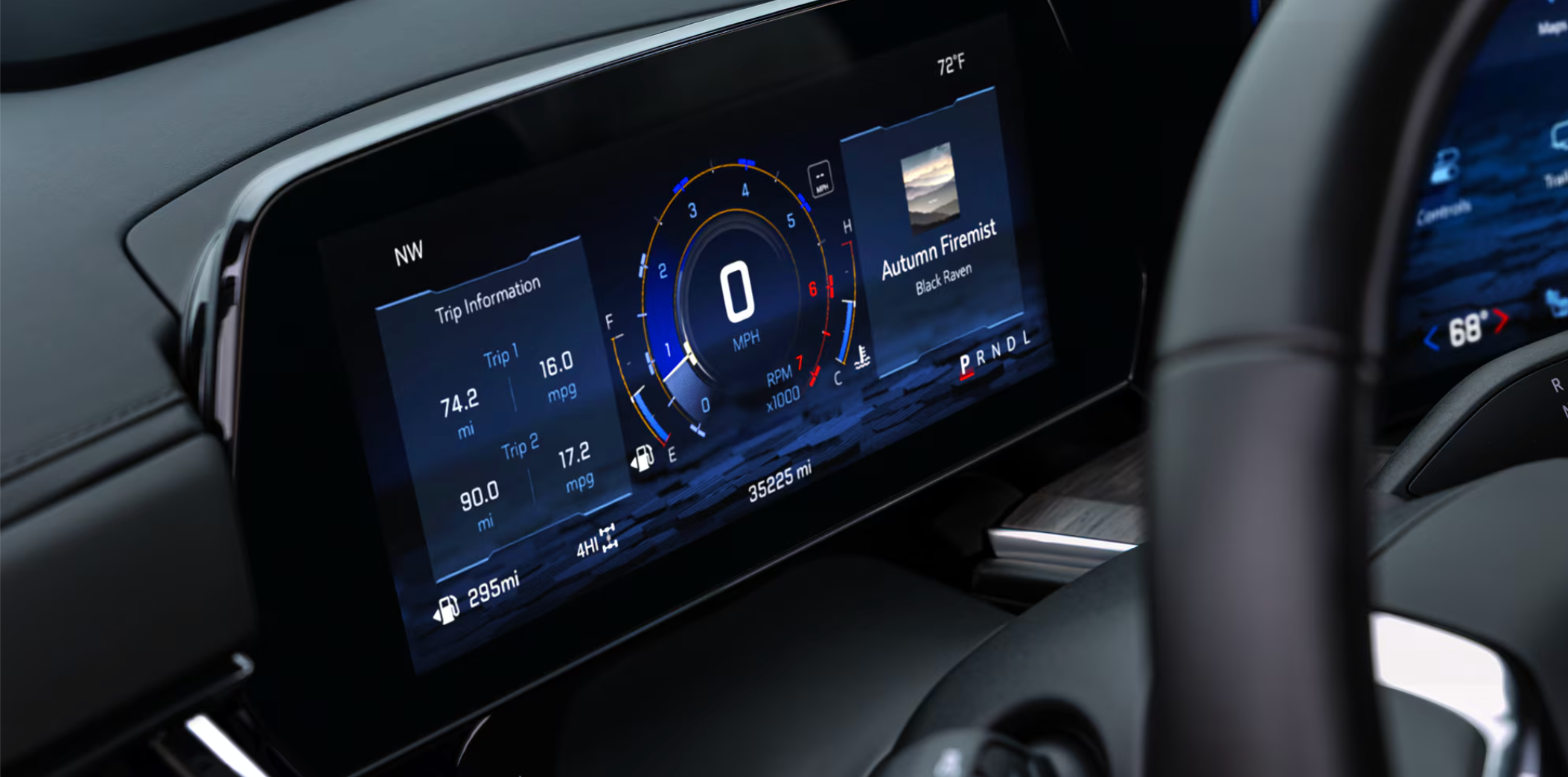 Dashboard of 2026 Chevy Tahoe for sale near Dallas, TX