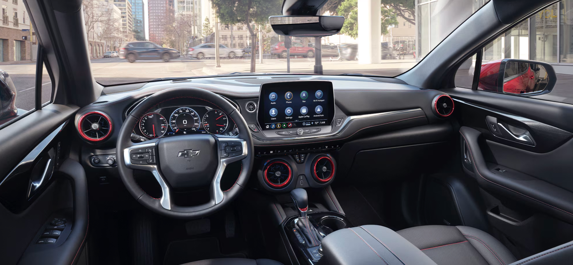 Dashboard of 2026 Chevrolet Blazer for sale near Weatherford, TX