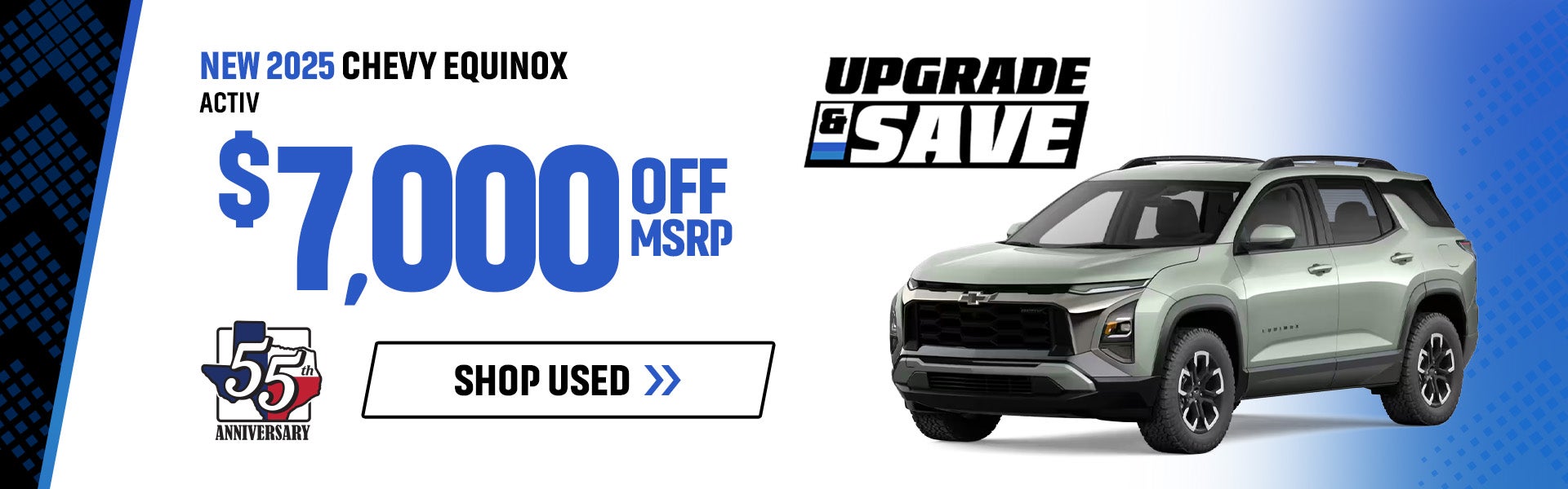New 2025 Chevy Equinox Offer Burleson