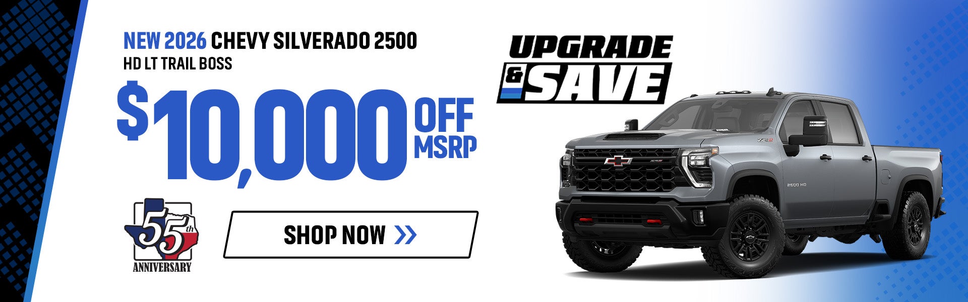 New 2026 Chevy Silverado 2500 HD Offer Burleson