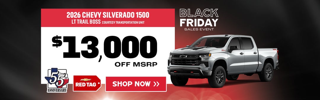 Chevy Silverado 1500 Black Friday Deal