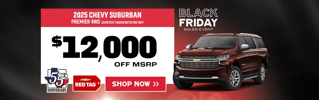 Chevy Suburban Black Friday Deal