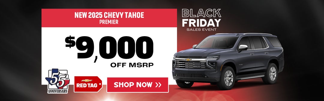 Chevy Tahoe Black Friday Deal Burleson