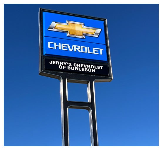 jerry chevy sign board